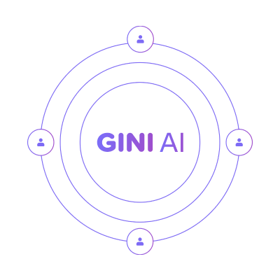 How Gini Works Graphic